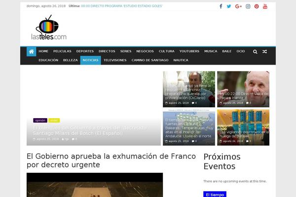 Cherry Framework theme site design template sample