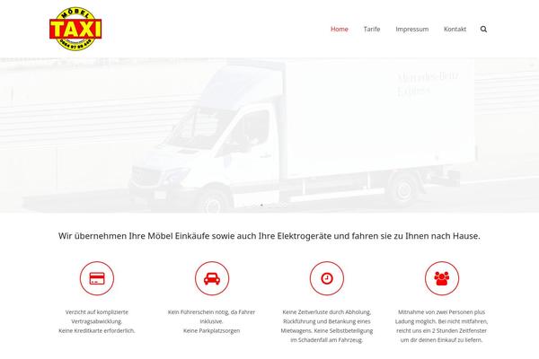 Impreza theme site design template sample