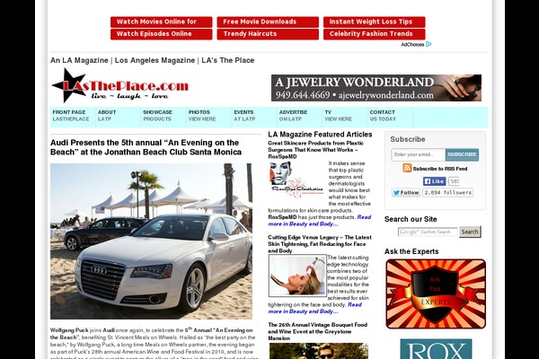 Voice theme site design template sample