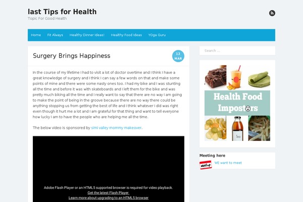 The Box theme site design template sample