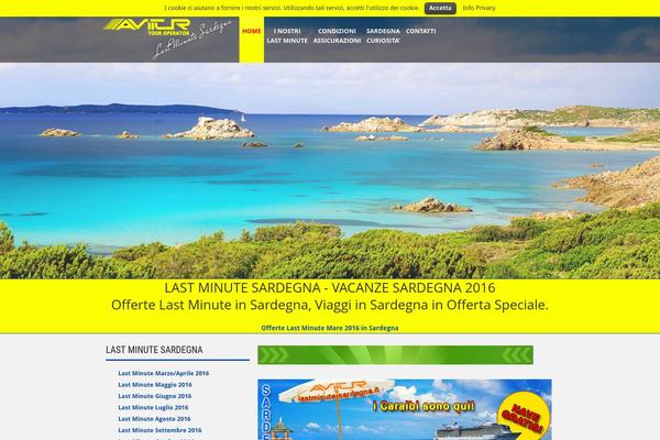 Tour Package theme site design template sample