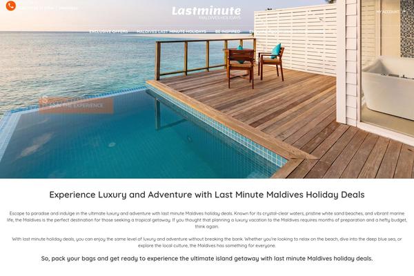 Bookyourtravel-child theme site design template sample
