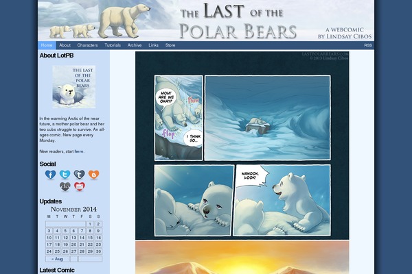 Site using Comic Easel plugin
