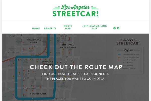 Roots theme site design template sample