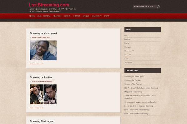 Boxoffice theme site design template sample