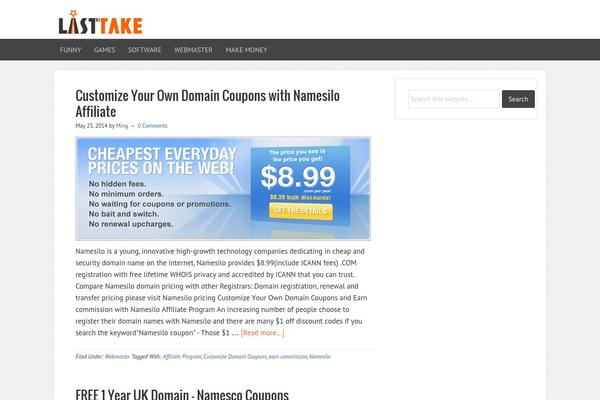 Dynamik Gen theme site design template sample