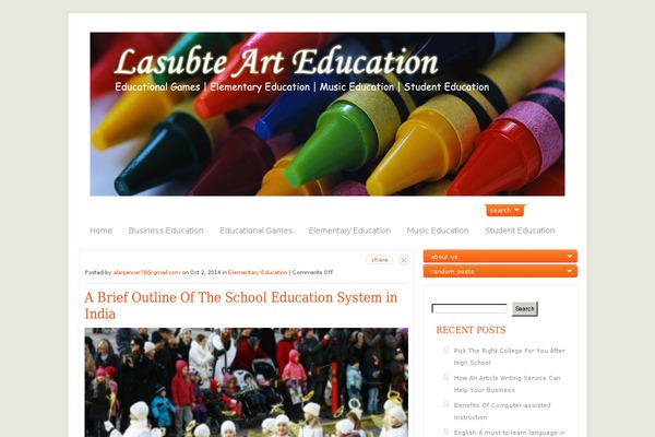ArtSee theme site design template sample