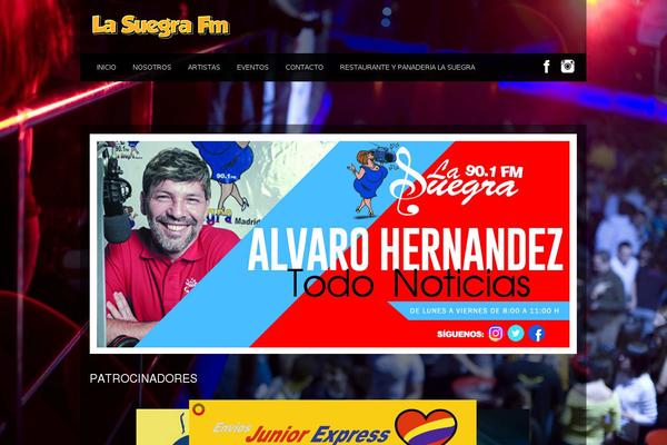 Site using Numix Post Slider plugin