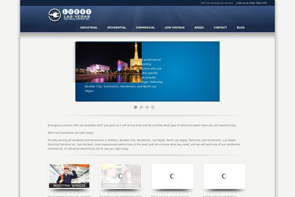 Karma theme site design template sample