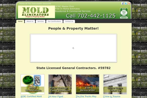 Mantra theme site design template sample