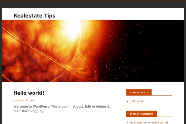 Stargazer theme site design template sample