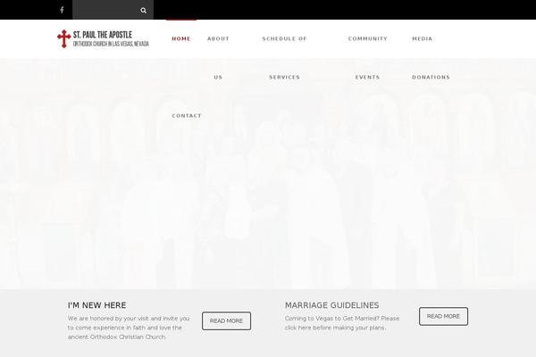 lasvegasorthodox.com site used Church-suite