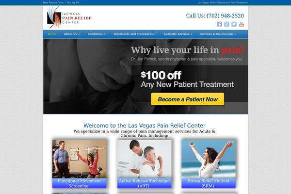 Modernize theme site design template sample