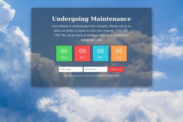 Preus theme site design template sample