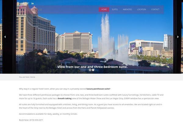 Hoteliour theme site design template sample