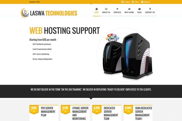 Toolbox theme site design template sample