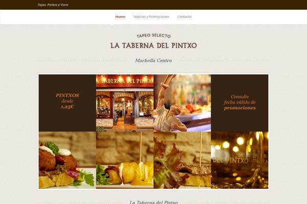Therestaurantclassic theme site design template sample
