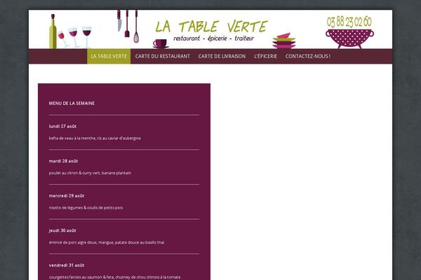 Pure & Simple theme site design template sample