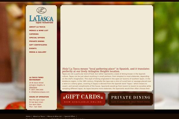 latascatapas.com site used Latasca