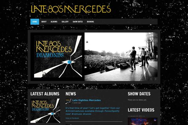 Site using iTunes Preview Widget plugin