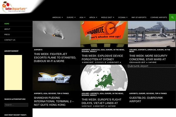 latedeparture.com site used Twenty Fourteen