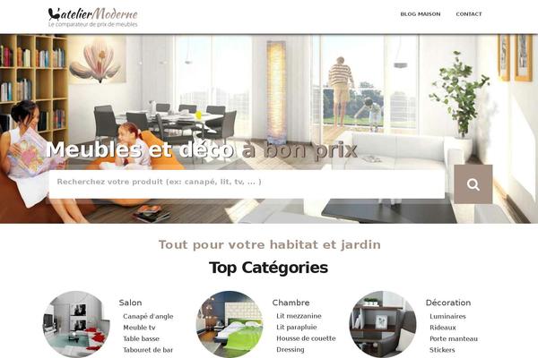 West theme site design template sample