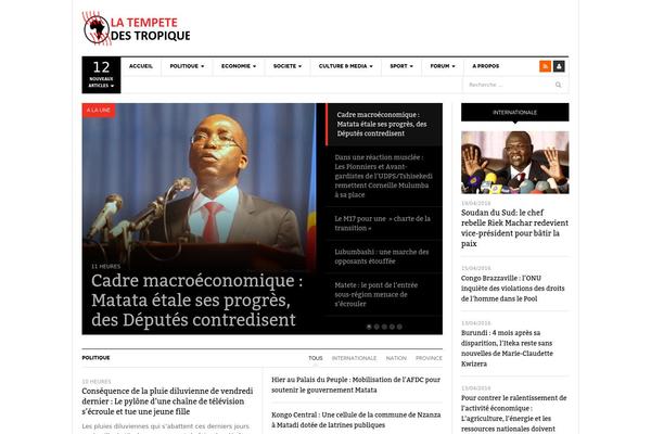 DW Focus theme site design template sample