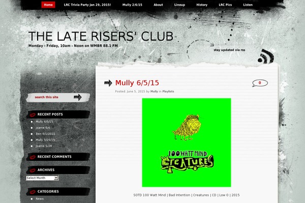 laterisersclub.org site used Greyzed-wpcom