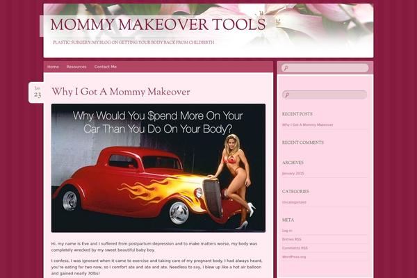 Bouquet theme site design template sample