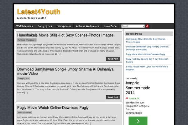 Pressimo theme site design template sample