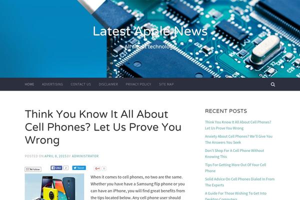 Accent theme site design template sample