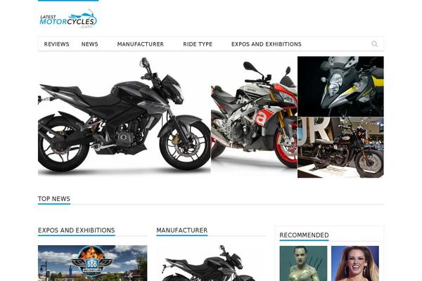 latestmotorcycles.com site used Orion