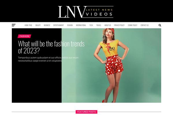 Site using Theia-sticky-sidebar plugin