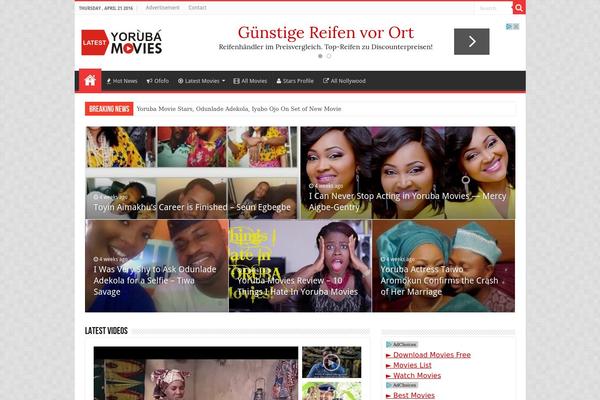Site using Subscribe-bar-youtube plugin