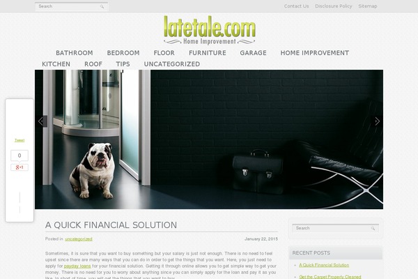 Janela theme site design template sample