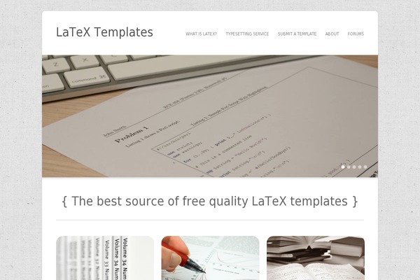 Filtered website example screenshot