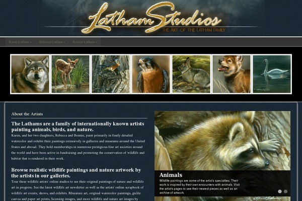 lathamstudios.com site used Dynamik
