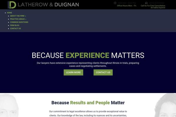 Site using ShiftNav - Responsive Mobile Menu plugin