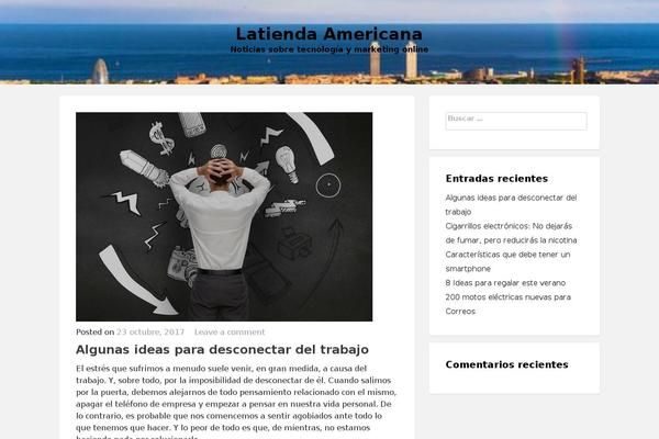 latiendaamericana.es site used tecblogger