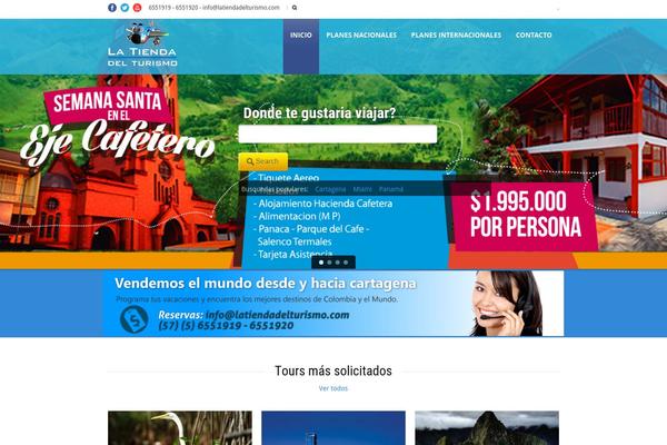Tour Package V1.02 theme site design template sample