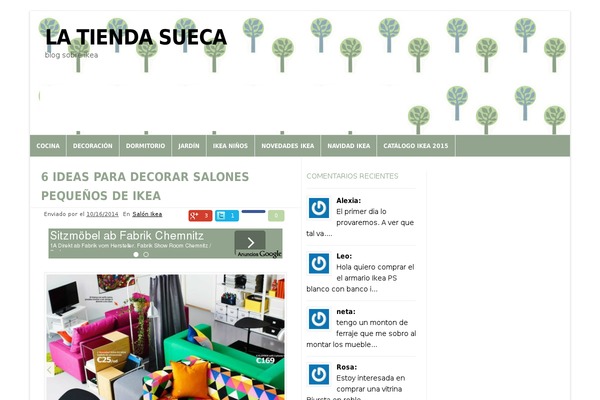 latiendasueca.com site used Mercury-child
