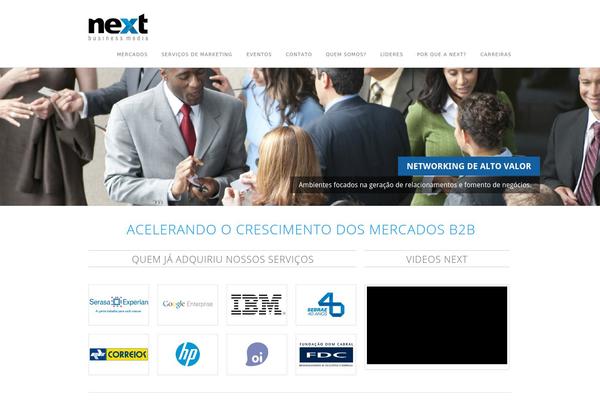 Biznaz theme site design template sample