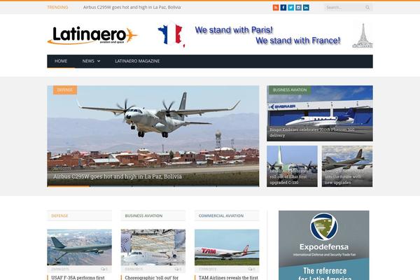 SmartMag theme site design template sample