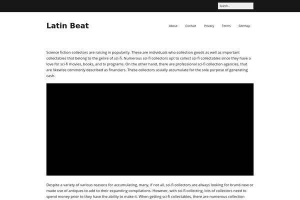 Make theme site design template sample