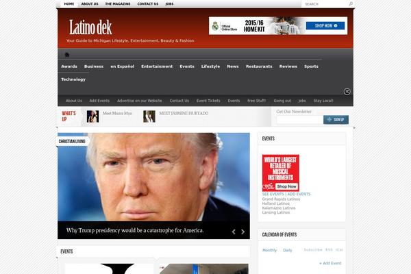 Site using DpProEventCalendar plugin