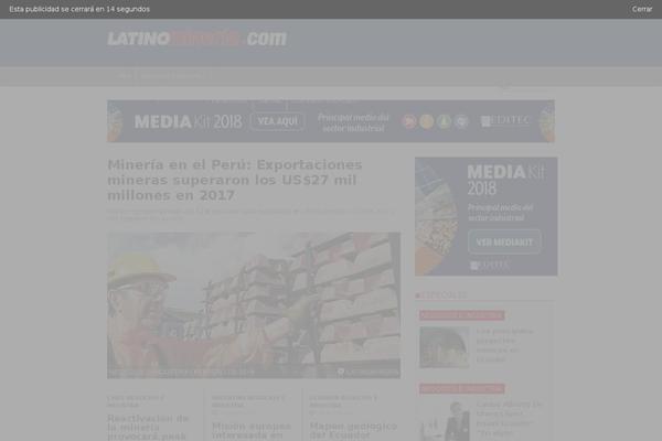 Site using Simple Ads Manager plugin