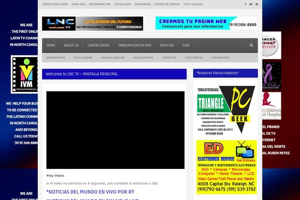 Site using Floating Banner Ad Rotator with Tracking plugin