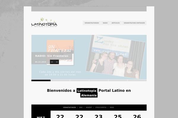 Eventure theme site design template sample