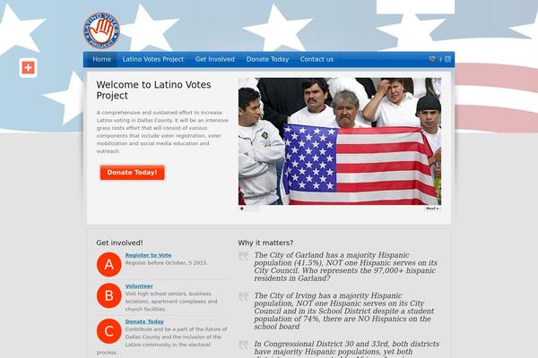 Theblock theme site design template sample