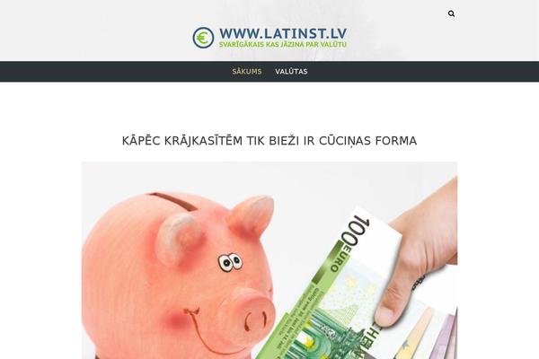 latinst.lv site used Bloog-lite